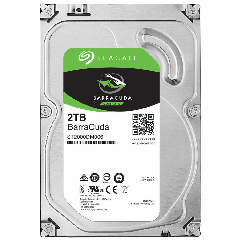 Seagate 4TB BarraCuda Pro SATA 6Gb/s 128MB 3.5-Inch Internal HDD