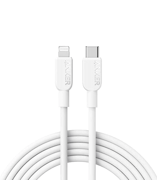 Anker 310 C-Lightning 1.8m 6ft - White