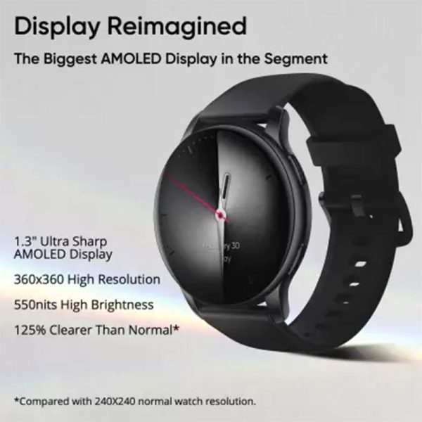 DIZO 45mm Dial Smart Watch Classic Black